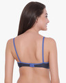 Shop Non Padded Non Wired Full Coverage T Shirt Bra In Navy   Cotton Rich-Design