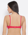 Shop Non Padded Non Wired Full Coverage T-Shirt Bra In Pink Cotton Rich-Design