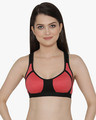 Shop Non Padded Non Wired Full Coverage T-Shirt Bra In Pink Cotton Rich-Front