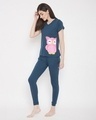 Shop Owl Print Top & Pyjama Set-Design