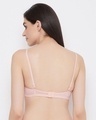 Shop Padded Non Wired Full Cup Bra In Baby Pink-Design