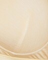 Shop Padded Non Wired Full Cup Multiway T-Shirt Bra In Beige-Full
