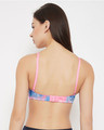 Shop Padded Non Wired Full Cup Multiway T-Shirt Bra In Pink-Design