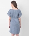 Shop Polka Print Sleep Dress In Grey  Rayon-Design