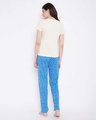 Shop Powerpuff Girls Top & Pyjama Set In Yellow & Blue   100% Cotton-Full