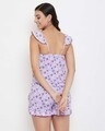Shop Pretty Florals Cami Top & Shorts In Purple-Design