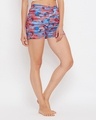 Shop Print Me Pretty Boxer Shorts In Blue-Design