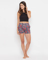 Shop Print Me Pretty Boxer Shorts In Red-Full