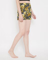 Shop Print Me Pretty Boxer Shorts In Yellow-Design