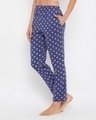 Shop Print Me Pretty Pyjama In Blue-Design