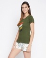 Shop Print Me Pretty Shorts & Printed T Shirt Set