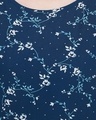 Shop Women's Blue All Over Printed Co-ordinates