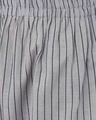 Shop Sassy Stripes Button Me Up Shirt & Pyjama In Grey  Crepe