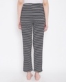 Shop Sassy Stripes Pyjamas In Black & White-Full