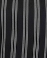 Shop Sassy Stripes Top & Pyjama In Black   Rayon-Full