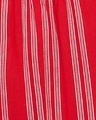 Shop Sassy Stripes Top & Pyjama Set In Red   Cotton Rich-Full
