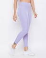 Shop Snug Fit Active Ankle Length Tights In Lilac-Design