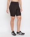 Shop Snug Fit Active Shorts In Black-Design