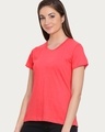 Shop Solid Sleep T Shirt In Red   Cotton Rich-Design