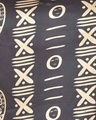 Shop Tribal Print Cami Top And Pyjama In Black   Satin