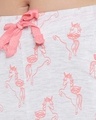 Shop Unicorn Top & Pyjama Set In Coral Pink  Cotton