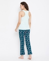 Shop We Bare Bears Top & Pyjama In Blue  100% Cotton-Full