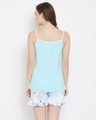 Shop Wild At Heart Top & Short Set In Light Blue   100% Cotton-Design