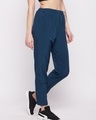 Shop Women's Blue Activewear Track Pants-Design