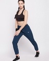 Shop Women's Blue Activewear Track Pants