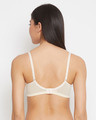 Shop Padded Non Wired Full Cup Polka Print Muliway T-Shirt Bra In Beige-Design
