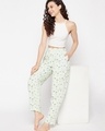 Shop Women's Green Floral Printed Pyjamas