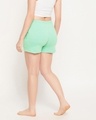 Shop Women's Green Boxer Shorts-Full