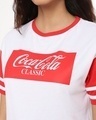 Shop Coca Cola Classic Color Block Short Top