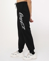 Shop Women's Black Coca Cola Typography Relaxed Fit Joggers-Design