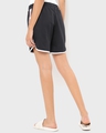 Shop Women's Black Coca Stripe Shorts-Design