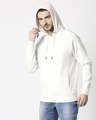 Shop Coconut Milk Stylised Panel Hoodie Sweatshirt-Design