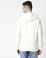 Shop Coconut Milk Stylised Panel Hoodie Sweatshirt-Full