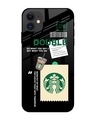 Shop Coffee Lovers Premium Glass Case for Apple iPhone 12 Mini (Shock Proof, Scratch Resistant)-Front
