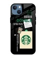 Shop Coffee Lovers Premium Glass Case for Apple iPhone 13 Mini (Shock Proof, Scratch Resistant)-Front