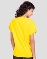Shop Coffee On The Dark Side Boyfriend T-Shirt (SWL) Pineapple Yellow-Design