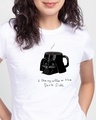 Shop Coffee on the dark side Half Sleeve Printed T-Shirt