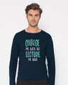 Shop College Lecture Full Sleeve T-Shirt-Front