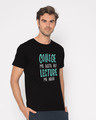 Shop College Lecture Half Sleeve T-Shirt-Design