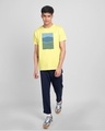 Shop Color Wave Half Sleeve T-Shirt-Design