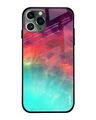 Shop Iphone 11 Pro Max Colorful Aura Glass Case-Front