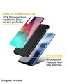 Shop Colorful Aura Printed Premium Glass Cover for Realme C21Y (Shockproof, Light Weight)-Design