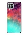 Shop Colorful Aura Printed Premium Glass Cover for Samsung Galaxy M33 5G (Shockproof, Light Weight)-Front