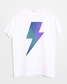 Shop Colorful Bolt Half Sleeve T-Shirt-Front