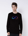 Shop Colors Of Infinity Full Sleeve T-Shirt-Front