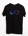 Shop Colors Of Infinity Half Sleeve T-Shirt-Front